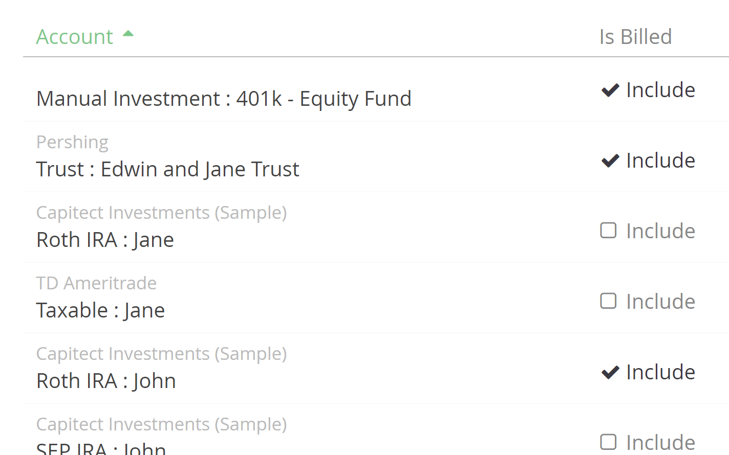 Bill on held-away and cryptocurrency accounts